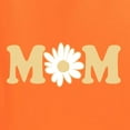 thumbnail image 5 of Wild Bobby, Mom Daisy Mother's Day Unisex Hoodie Sweatshirt, Orange, XX-Large, 5 of 6