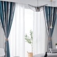 thumbnail image 3 of Opolski Window Curtain Soft Light Filtering Polyester Solid Thermal Insulated Window Curtains for Home, 3 of 9