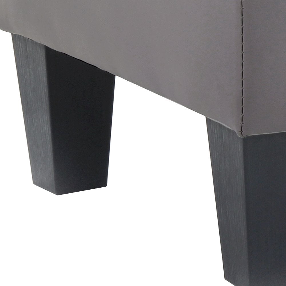 Glory Furniture Newbury Ottoman in Gray Color