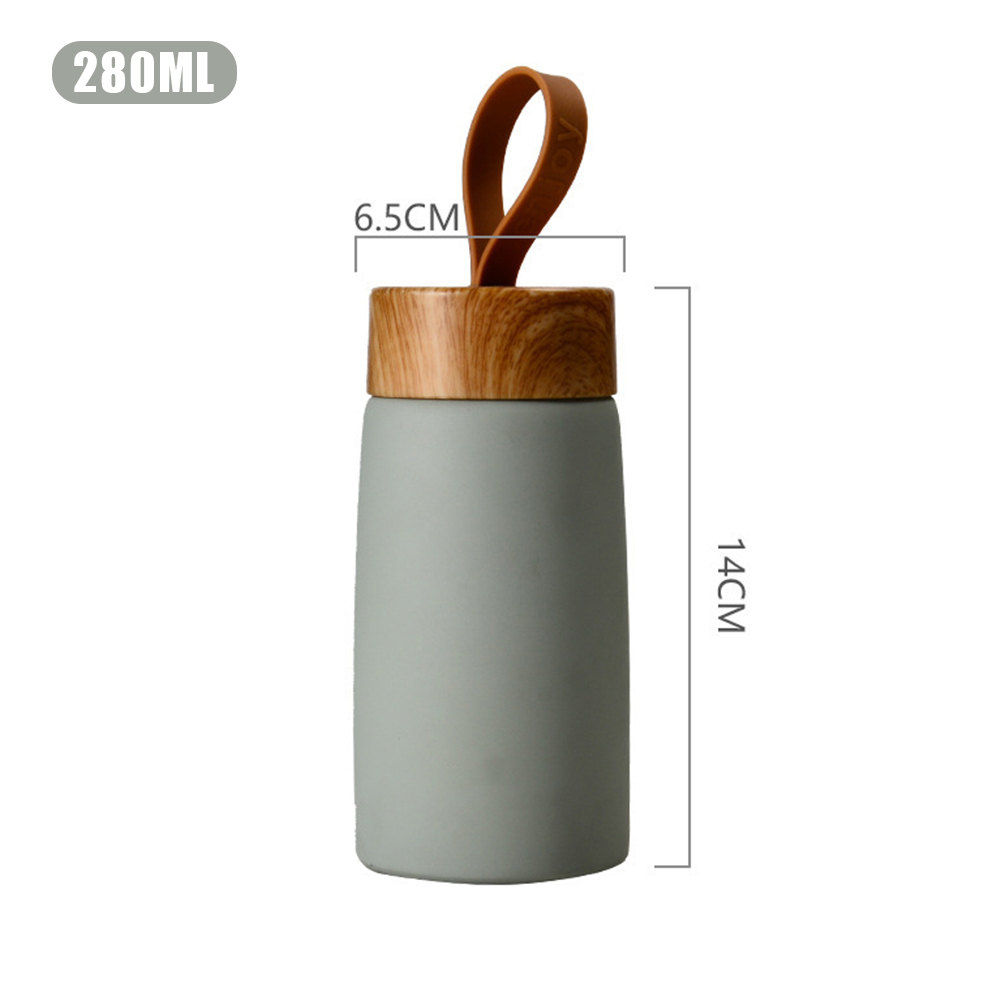 Small Lovely Stainless Steel Vacuum Flask Thermos Travel Drink Mug Coffee  Cups