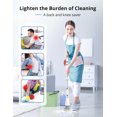 thumbnail image 2 of Electric Spin Scrubber, Cordless Cleaning Brush with High Speed, Adjustable Metal Extension Arm, 4 Replaceable Waterproof Cleaning Heads with 3 Adjustable Angles for Bathroom, Tub, Tile, Floor, 2 of 4