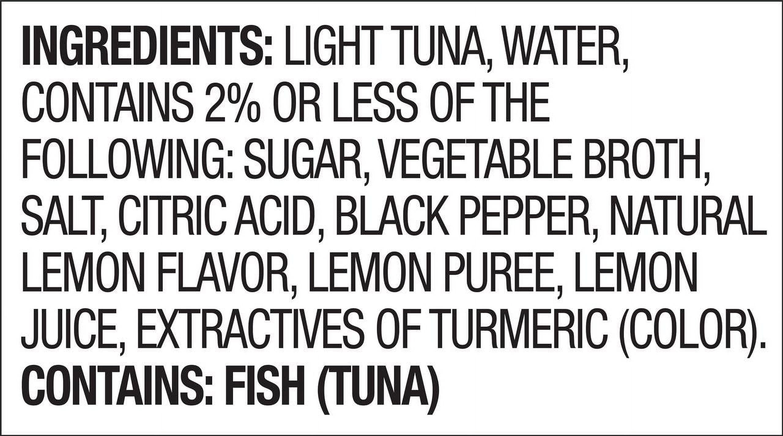(6 pack) StarKist Tuna Creations, Lemon Pepper, Wild Caught, 16g Protein, 2.6 oz Pouch