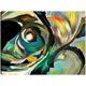 thumbnail image 1 of Cuadro Decorativo - Las formas verdes dentro Jr  Impresión en canvas, estrechado., 1 of 2