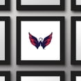 thumbnail image 2 of Gallery Pops NHL Washington Capitals - Secondary Logo Mark Wall Art, Black Framed Version, 12" x 12", 2 of 5