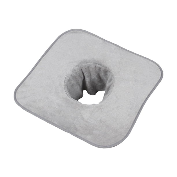 Toalla de mesa de salón Strade Fareast Limited toalla de almohada facial con orificio fibra lavable reutilizable gris claro