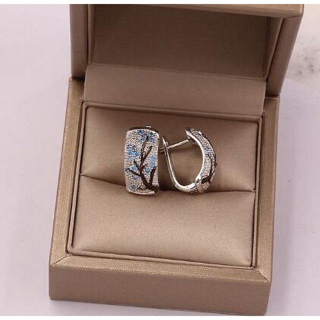 Anillo de rama de 谩rbol brillante para mujer, anillos de rama de circ贸n de cristal de colores, joyer铆a de fiesta de boda Punk 煤nica, regalo de moda