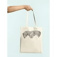 thumbnail image 3 of Smartprints Two Horses Tote Bag - Image by Shutterstock, One Size Cotton Canvas Tote Bag, 3 of 4