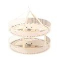 thumbnail image 1 of Luzkey Sweater Drying Rack Foldable Flat Mesh Net for Hiking Indoor Outdoor Laundry White Double Layer, 1 of 8