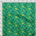 thumbnail image 4 of oneOone Silk Tabby Sea Green Fabric Abstracts Diy Clothing Quilting Fabric Print Fabric By Yard 42 Inch Wide, 4 of 5