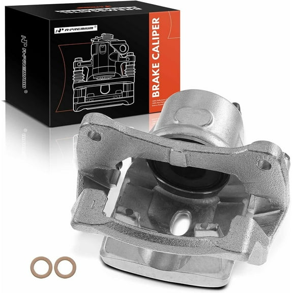 A-Premium Disc Brake Caliper Assembly with Bracket Compatible with Toyota Prius 2004-2009 Front Passenger Side