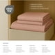 thumbnail image 4 of TESSO HOME Juego de Sábanas de Camiseta Frescas Tipo Algodón Suave Hipoalergénicas (Incluye Sábana Plana, Sábana de Cajón y Fundas de Almohada), 4 of 8