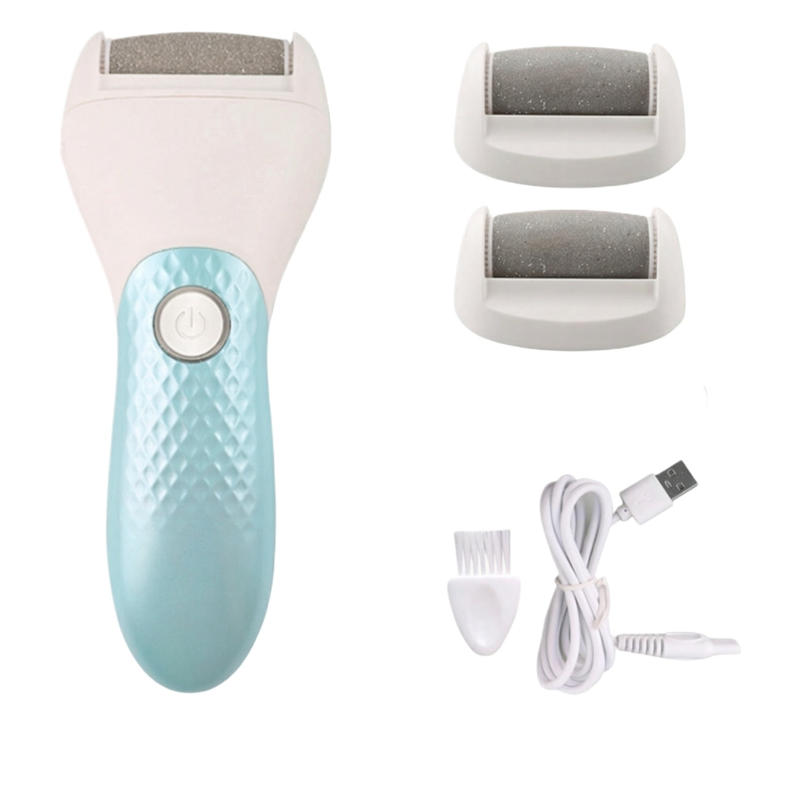 Electric Foot Callus Remover – Rechargeable Pedicure Tool for Dead Skin Removal, Professional At-Home Foot File with Extra Coarse Roller Head