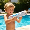 thumbnail image 5 of ZZkhGO Automatic Water Gun, USB Rechargeable Long Range with LED Lights, Summer Pool Beach Toy with High-Pressure Continuous Shooting for Outdoor Games, White, 5 of 5