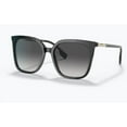thumbnail image 2 of BURBERRY BE4347F 30018G Emily Black Grey Gradient 56 mm Women's Sunglasses, 2 of 3