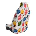 thumbnail image 4 of Lsque Watercolor Teapots Pattern Car Seat Covers for Front Seats , Waterproof Seat Covers for Cars, Sporty Front Seat Covers,Car Seat Cover Protector Front Seats, 4 of 5