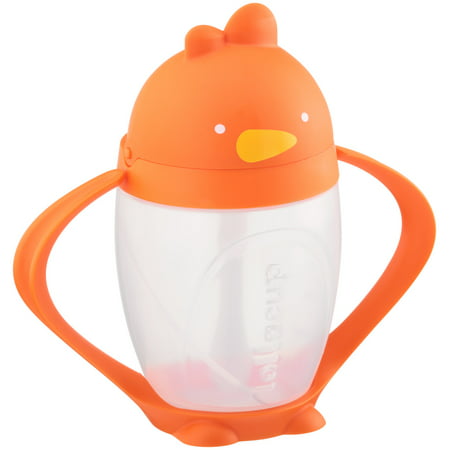 Lollaland Lollacup Happy Orange Innovative Straw Sippy