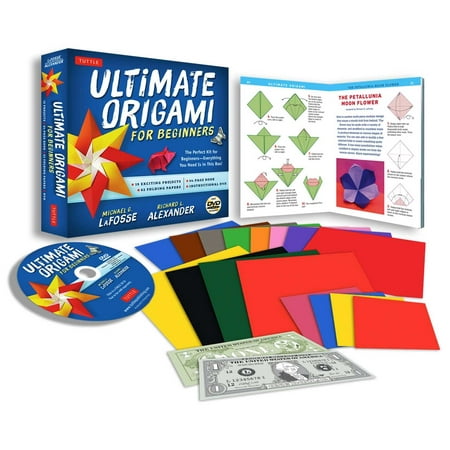 Ultimate Origami for Beginners Kit : The Perfect Kit for Beginners-Everything you Need is in This Box!: Kit Includes Origami Book, 19 Projects, 62 Origami Papers &