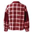 thumbnail image 4 of Vedolay Blazer Jackets for Women Casual Open Front Long Sleeve Work Office Jackets Red,S, 4 of 5