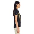 thumbnail image 2 of Ladies Avenger Polo L Black/Light Gold, 2 of 3