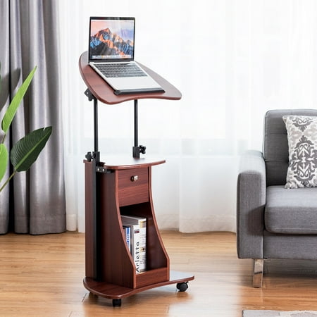 32 To 46 Height Adjustable Tilt Top Desk Table Notebook Computer
