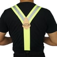 thumbnail image 5 of Reflective Safety Suspenders|Work Suspenders with Hi Viz Reflective Strip Hold Up Tool Belt Suspender, 5 of 6