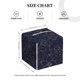 thumbnail image 4 of Balery Navy Dark Blue Porta Pañuelos de Cuero con Estampado – Funda Moderna Cuadrada para Caja de Pañuelos, Dispensador 5x5x5'', 4 of 7