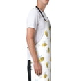 thumbnail image 3 of Lsque Bee Waterproof Apron Chef Aprons for Men Heavy Duty Chemical Work Apron Extra Long Grilling Aprons with Adjustable Bib Apron, 3 of 9