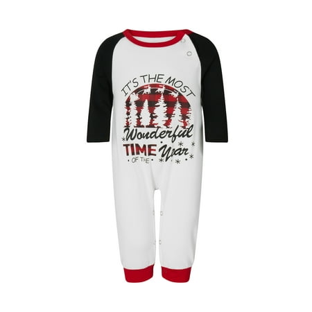 

Christmas Pajamas for Family Long Sleeve Raglan Tops + Plaid Pants