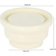 thumbnail image 2 of Rubber Pool Ladder Bumpers, Set Of Two White Ladder Bumpers For Swimming Pool Ladders, 2 of 5