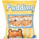 thumbnail image 1 of Kawaii Plushies Throw Pillow Hamster Pudding Plush Pillow Stuffed Animal Toys for Kids (Yellow Hamster), 1 of 4