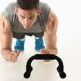 thumbnail image 4 of HAMPPLIES 1 Pair Ergonomic Pushup Bars for Chest and Shoulder Training Set, 4 of 8