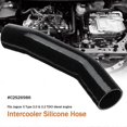 thumbnail image 2 of Silicone Turbo Intercooler Boost Hose Pipe Excellent Rubber Process for X Type 2.0 and 2.2 TDCI Eng, 2 of 5