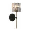 thumbnail image 3 of LNC Tucana 5.9-in W 1-Light Matte Black Modern/Contemporary LED Wall Sconce, 3 of 14