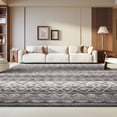 thumbnail image 3 of Safavieh Adirondack Gertrude Diamond Area Rug, Ivory/Charcoal, 8' x 10', 3 of 9