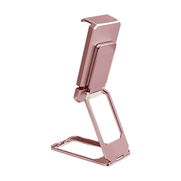 Soporte plegable con clip mejorado para teléfono móvil con doble anillo metálico giratorio 360º para smartphones