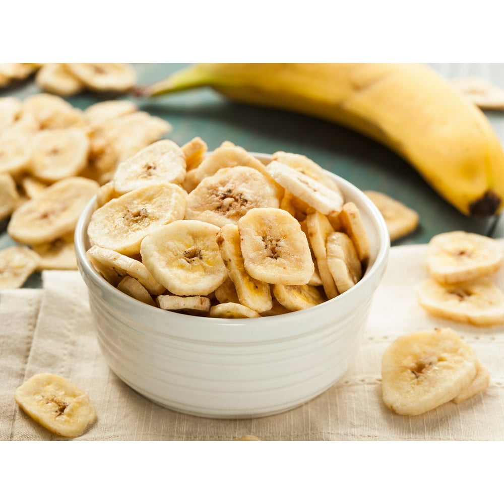 BANANA CHIPS SWEETENED, 1LB