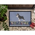 thumbnail image 3 of Carolines Treasures BB8298JMAT Miniature Schnauzer Welcome Door Mat Indoor Rug or Outdoor Welcome Mat 24x36 Doormat, 3 of 4