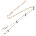 thumbnail image 1 of Decorative Glasses Chain Eyeglasses Strap Chain Sunglasses Lanyard Glasses Holder Chain Mask Holder Chain, 1 of 4