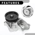 thumbnail image 4 of Bomba de agua para BMW 3er E90 320d 2004-2011 No.11517791834 con kit de juntas, 4 of 6