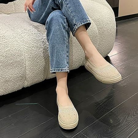 

Cathalem Casual Womens Shoes Size 9 Women Sneakers For Gym Walking Shoes Slip On Womens Business Casual Shoes Comfortable A 7