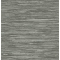 Advantage Alton Grey Faux Grasscloth Wallpaper