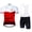 BJT3, variant on Men's Cycling Jersey Set Short Sleeve Quick Dry Breathable Biking Shirt with 3D Padded Shorts for MTB Road Bike