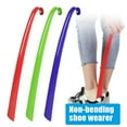 thumbnail image 2 of Chausse-Pied Long en Plastique avec Crochet Courbé Durable Portable Confortable à Utiliser, 2 of 7