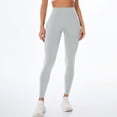 thumbnail image 4 of Anti Celsior Cellulite 3D Leggings Womens Tummy Control Compression Scrunch Butt Lifting Leggings Push Up Workout Yoga Pants Sculpting Yoga Fitness Pants Smile Contour Activewear Tights Light Ashy S, 4 of 4