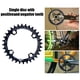 thumbnail image 4 of Placa De Dientes De Bicicleta 94 + 96BCD MTB manivela de bicicleta plato redondo plato de bielas de rueda de cadena (32T), 4 of 4