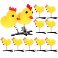 thumbnail image 1 of KAKOWELY 24 pinzas para el pelo de pollito de peluche amarillo, horquillas de animales de Pascua, tocados, accesorios para el cabello para mujeres y niñas, recuerdo de fiesta de primavera, 1 of 5