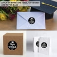 thumbnail image 3 of Koyal Wholesale 2025 Graduation Stickers, Black & White, Party Favors, Bulk 40 Pack, 2 Inch, 3 of 5