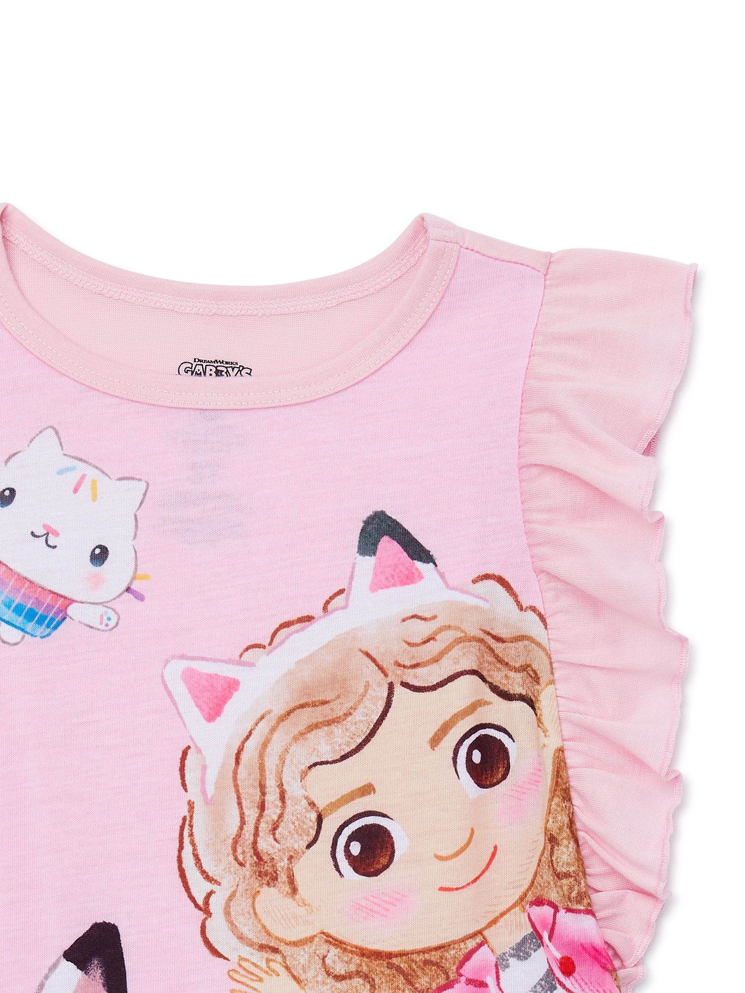 Gabby Dollhouse Toddler Girl Nightgown, Sizes 2T-5T