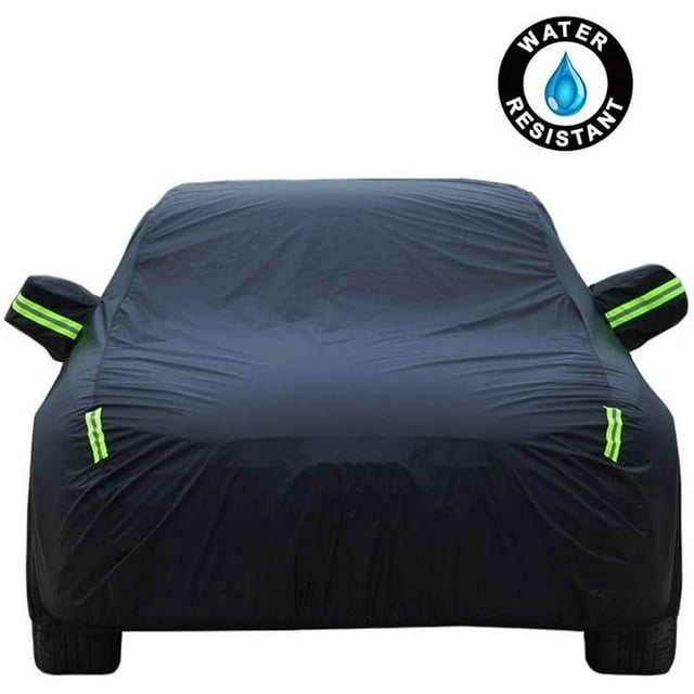 Car Cover Compatible with Fiat 500 Special Full Exterior Cover Breathable in/Outdoor Waterproof/Windproof/Dustproof/Scratch Resistant Thick Car Cloth for All Weather