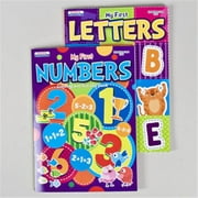 DollarItemDirect 1165 Coloring Book - my First - letters,Numbers,shapes & opposites, Pack of 24